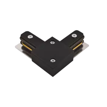 Коннектор JazzWay PTR CL-BL для трековых систем PTR, угловой, черный (5010833)