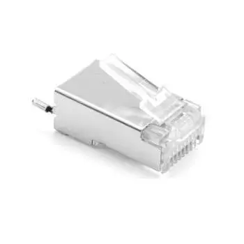 Коннектор RJ-45 8P8C категория 5e, экранированный, 100шт., Ubiquiti (TC-con-100)