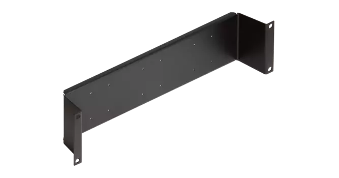 Конструктив под кронштейны NIKOMAX 19", 2U, используется с кронштейнами для установки плинтов в шкаф или стойку, черный (NMC-TBP-2U)