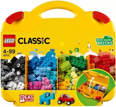 Конструктор LEGO Чемоданчик для творчества и конструирования, деталей: 213 (10713)