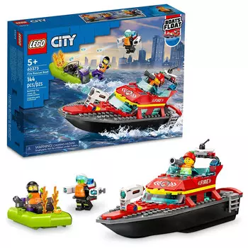 Конструктор LEGO City Fire Lifeboat Fire, деталей: 144 (60373)