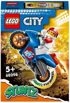 Конструктор LEGO City Реактивный трюковый мотоцикл , деталей: 14 (60298)