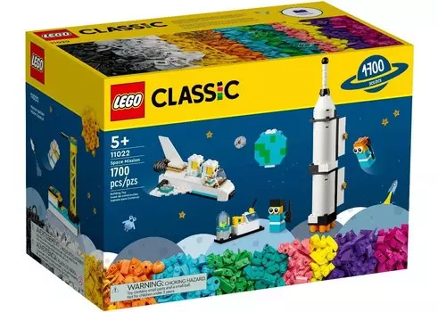 Конструктор LEGO Classic Космическая миссия, деталей: 1700 (11022)