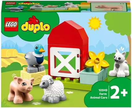 Конструктор LEGO Duplo Уход за животными на ферме, деталей: 11 (10949)