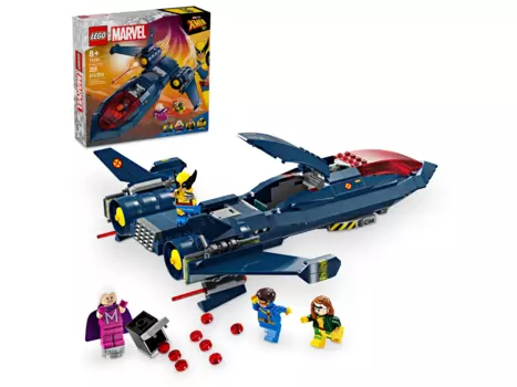 Конструктор LEGO Marvel Люди Икс X-Jet, деталей: 359 (76281)