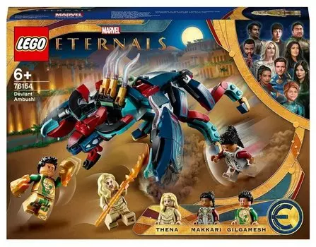 Конструктор LEGO Marvel Super Heroes Засада Девиантов, деталей: 197 (76154)