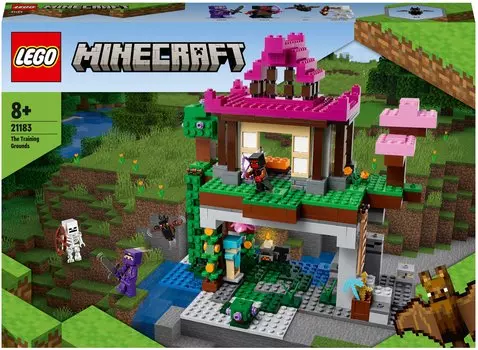 Конструктор LEGO Minecraft Площадка для тренировок, деталей: 534 (21183)