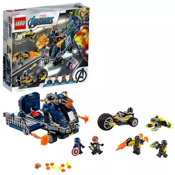Конструктор LEGO "Мстители: Нападение на грузовик", деталей: 477 (76143)