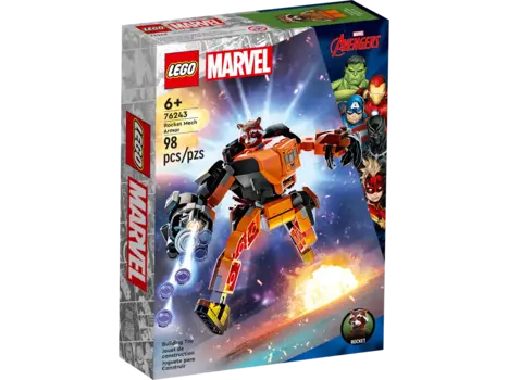 Конструктор LEGO Super Heroes Робот Ракетный Енот, деталей: 98 (76243)