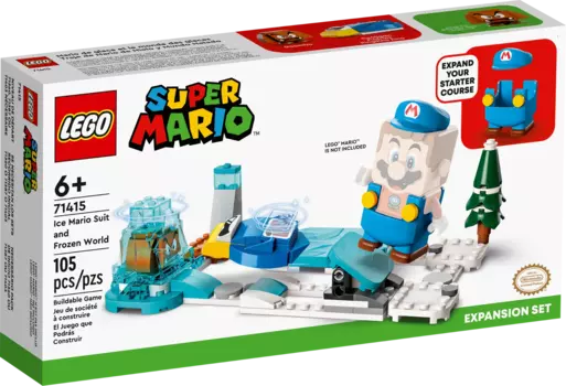 Конструктор LEGO Super Mario Костюм ледяного Марио, деталей: 105 (71415)