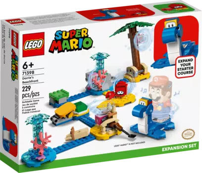 Конструктор LEGO Super Mario Пляж Дори, деталей: 229 (71398)