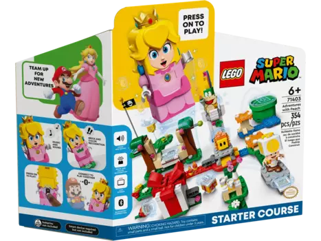 Конструктор LEGO Super Mario Приключения с Пич, деталей: 354 (71403)