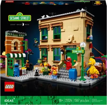 Конструктор LEGO Улица Сезам, деталей: 1367 (21324)
