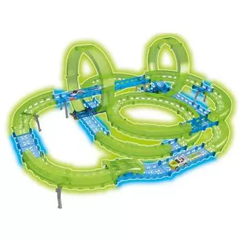 Конструктор Mioshi Tech Автотрек: Новые рекорды, деталей: 59 (MTE1606-002)