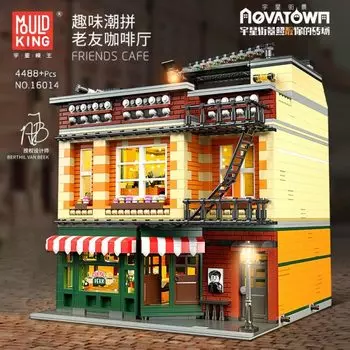 Конструктор MOULD KING Central Perk Big Bang Theory Modular Friend Series, деталей: 4488 (16014)