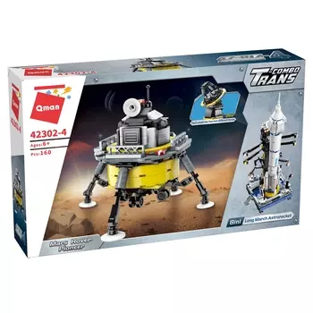 Конструктор Qman "Космос: Луноход", деталей: 160 (C42302-4)