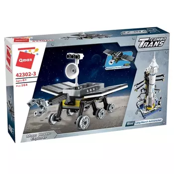 Конструктор Qman "Космос: Марсоход", деталей: 164 (C42302-3)