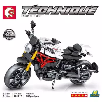 Конструктор Sembo Ducati Monster, деталей: 752 (701717)