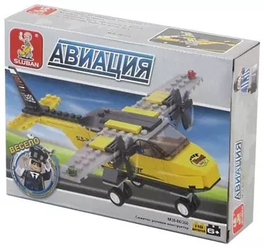 Конструктор SLUBAN "Авиация: Вертолёт", деталей: 110 (M38-B0360)
