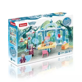 Конструктор SLUBAN "Ледяной мир: Ужин у колдуньи", деталей: 107 (M38-B0893)