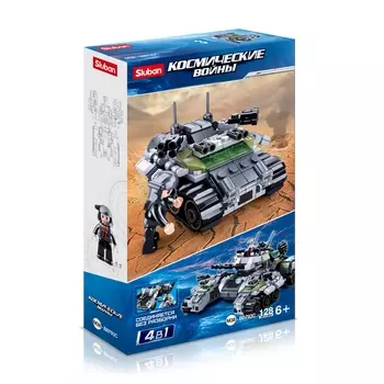 Конструктор SLUBAN "Войны космоса: Супертанк", деталей: 128 (M38-B0793C)