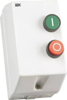 Контактор 12А 400 В, AC, 1НО, IEK КМИ11260 (KKM16-012-380-00)