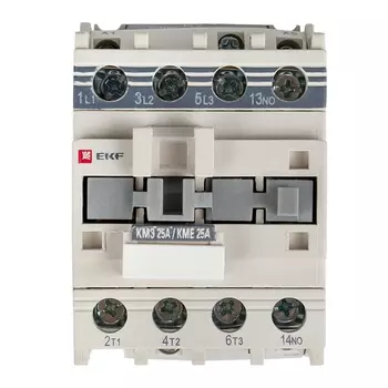 Контактор 25А 400 В, AC, 1НО, EKF PROxima (ctr-s-25-380)