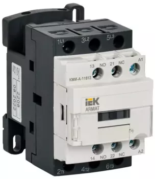 Контактор 32А 230 В, AC, 1НО + 1НЗ, IEK КМИ-А-23212 (AR-ACC-21-032-230-11)