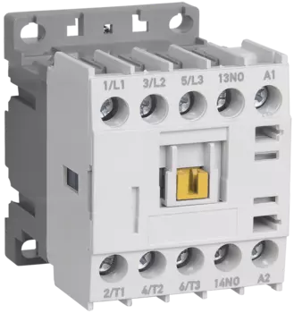 Контактор 6А 400 В, AC, 1НО, IEK МКИ-10610 (KMM11-006-400-10)