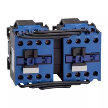 Контактор реверсивный 25А 220 В, AC, 1НО, КЭАЗ ПМЛ-2500-25А-220AC-1НО-рев-IP00 (110586)