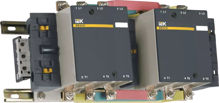Контактор реверсивный 265А 230 В, AC, 2НО, IEK KKT53-265-230-10 (KKT53-265-230-10)