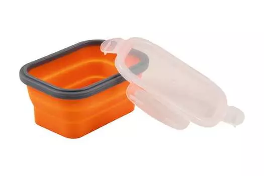 Контейнер Mallony Migliore, 350 мл, складной, герметичный, крышка, ассорти, 1 шт. (985877)
