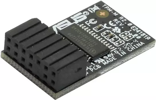 Контроллер ASUS TPM-M, ver. 1.01 Trusted Platform Module, черный