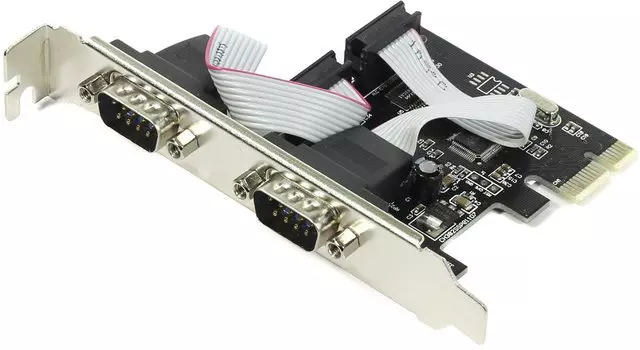 Контроллер COM Espada PCIe2SWCH, внешние порты: 2xCOM, PCI-Ex1, OEM (41663)