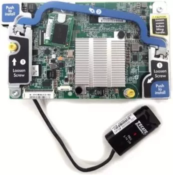 Контроллер HPE Smart Array P220i, SAS 6G, 2-port (SlimSAS), RAID 0/1, PCI-Ex4, OEM (670026-001)