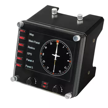 Контроллер игровой Logitech G Saitek Pro Flight Instrument Panel (945-000008)