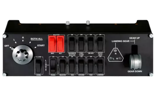 Контроллер игровой Logitech G Saitek Pro Flight Switch Panel (945-000012)