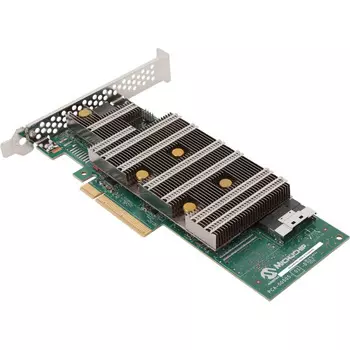 Контроллер Microsemi Adaptec 3254-8i, SAS/SATA/NVMe 24G, 8-port (SlimSAS), 0/1/5/6/10/50/60/1 Triple/10 Triple, 4Gb, PCI-Ex8, SGL (32548IXS)