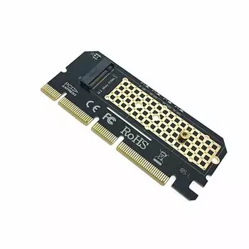 Контроллер PCI-E Espada PCIeNVME, внутренние порты: M.2 (M key), PCI-E x4 , PCI-E x8 , PCI-E x16 (44901)