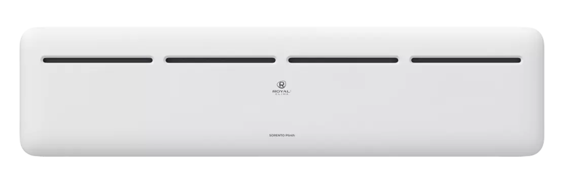 Конвектор 1000кВт 15м², 220В, настенный, механическое управление, термостат, белый, ROYAL CLIMA SORENTO Plinth (REC-SP1000M)