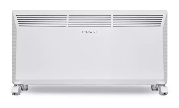 Конвектор Starwind SHV5215 1.5 кВт 20 м, 220В, напольный, механическое управление, термостат, белый