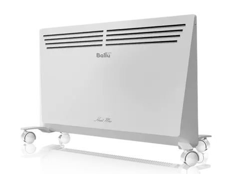Конвектор 1.5 кВт 20 м, 220В, напольно-настенный, механическое управление, термостат, белый, Ballu Heat Max BEC/HMM-1500