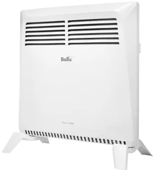 Конвектор Ballu Solo Turbo BEC/SMT-1000 1 кВт 15 м, 220В, напольный, механическое управление, термостат, белый (BEC/SMT-1000)