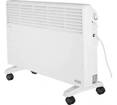 Конвектор РЕСАНТА ОК-2500 2.5 кВт 25 м, 220В, напольный, механическое управление, термостат, белый (ОК-2500)