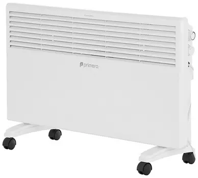 Конвектор 2 кВт 25 м, 220В, напольно-настенный, механическое управление, термостат, белый, Primera PHP-2000-MXB (PHP-2000-MXB)