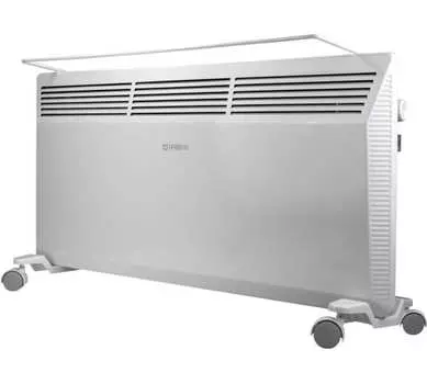 Конвектор 2 кВт 25м², 220В, напольная, настенная, механическое управление, термостат, белый/черный, Irbis Di-2000XMWD (Di-2000XMWD) (колесики, сушилка)