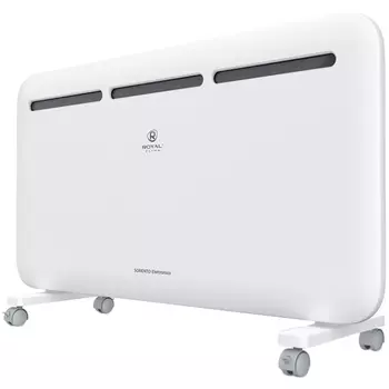 Конвектор 2кВт 25м², 220В, напольная, настенная, электронное управление, термостат, белый, ROYAL CLIMA Sorento Elettronico REC-S2000E (REC-S2000E)