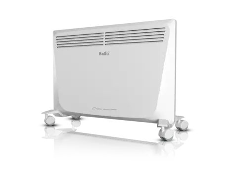 Конвектор Ballu Enzo BEC/EZMR-2000 2 кВт 25 м, 220В, напольно-настенный, механическое управление, термостат, белый