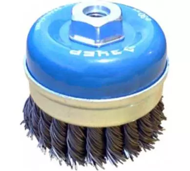 Кордщетка для ушм (болгарки) Зубр Профессионал 120мм, чашеобразная, витая, сталь, 1шт. (35271-120_z02)