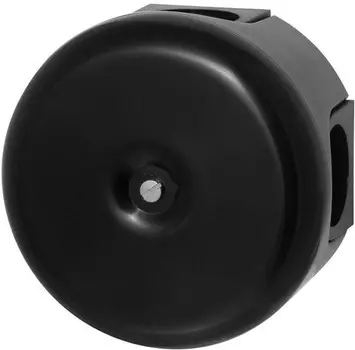 Коробка распределительная круглая, 7.8 см, наружный монтаж, IP20, вводов:4, черный, Bironi ЛИЗЕТТА B1-521-23-K (B1-521-23-K)